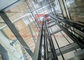 2.5m / S 1000kg VVVF Kontrol Gözlem Asansör Meydanı Glss Kabin Dekorasyonu